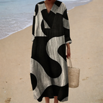 Ophélie - Robe d’Été Imprimée Flatteuse
