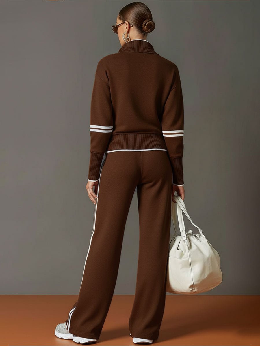 CONJUNTO DEPORTIVO RETRO HALF - ZIP - VALERINA MARBELLA