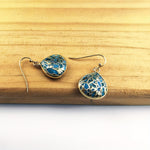 PENDIENTES BOHEMIO TURQUESA MOSAÏQUE GOTA