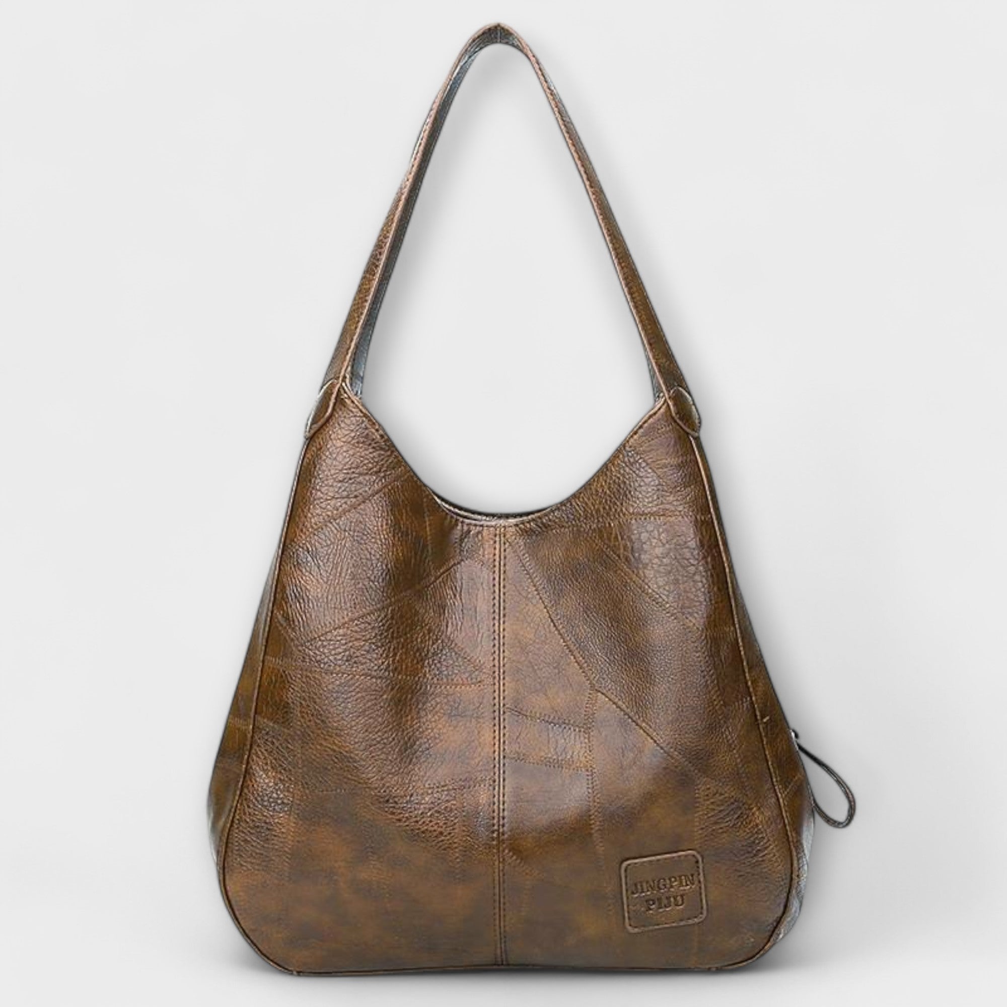 BOLSO DE CUERO ATEMPORAL CON ACABADO ELEGANTE - VALERINA MARBELLA