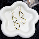 PENDIENTES SPIRALE COLGANTE | ORO