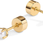 PENDIENTES DELICADO PERLA | ORO