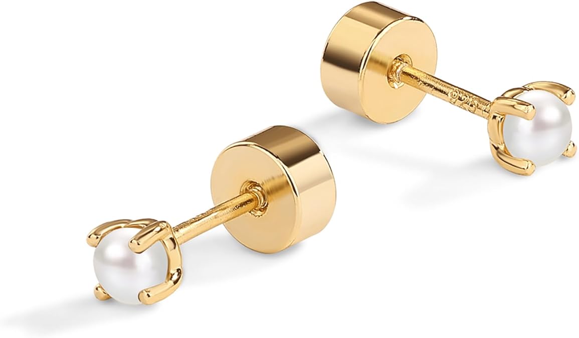 PENDIENTES DELICADO PERLA | ORO