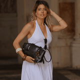 BOLSO CON DISEÑO INSPIRADO EN BERLÍN Y ESTILO URBANO - VALERINA MARBELLA