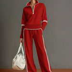 CONJUNTO DEPORTIVO RETRO HALF - ZIP - VALERINA MARBELLA