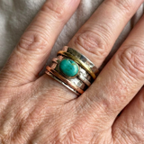 ANILLO - VINTAGE TURQUESA