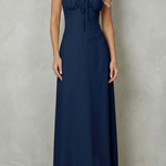 Selena – Soft corset charm – Sleeveless flowing maxi dress
