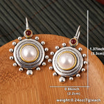 PENDIENTES VINTAGE PERLA IMPOSANT CLOU OREILLE
