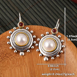 PENDIENTES VINTAGE PERLA IMPOSANT CLOU OREILLE