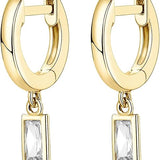 PENDIENTES BARRETTE GOTA | ORO