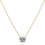 COLLAR AURORA CRISTAL | ORO