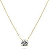 COLLAR AURORA CRISTAL | ORO