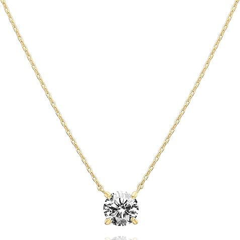 COLLAR AURORA CRISTAL | ORO