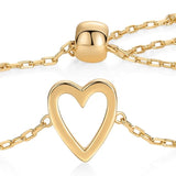 PULSERAS RADIEUX CORAZÓN | ORO