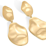 PENDIENTES ONDULATION VAGUE | ORO