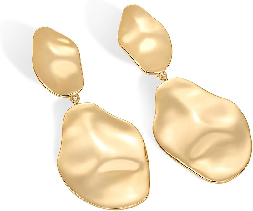 PENDIENTES ONDULATION VAGUE | ORO