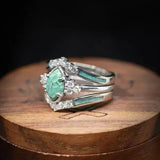 ANILLO NATUREL TURQUESA DIAMANTE