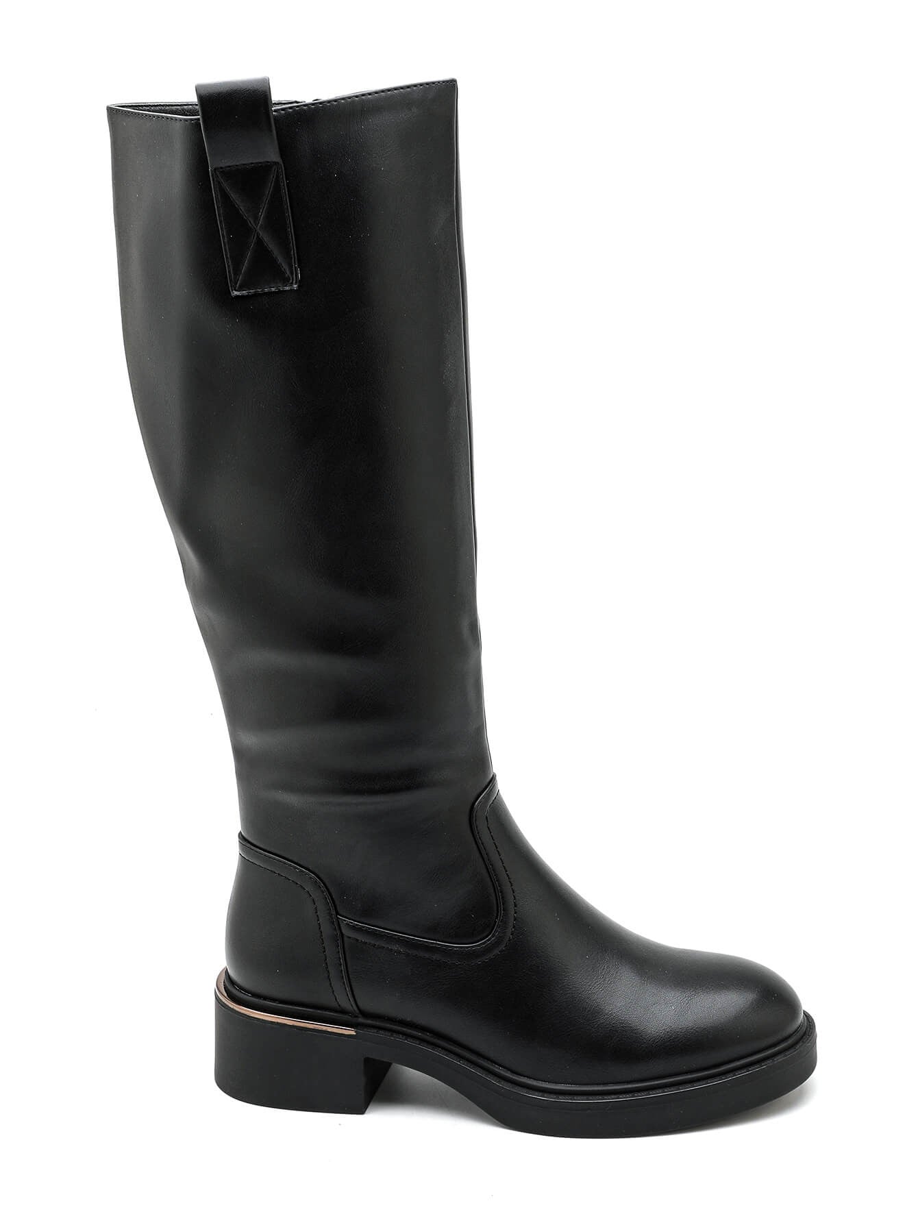 BOTAS NEGRAS FEMENINAS ELEGANTES DE DISEÑO VERSÁTIL