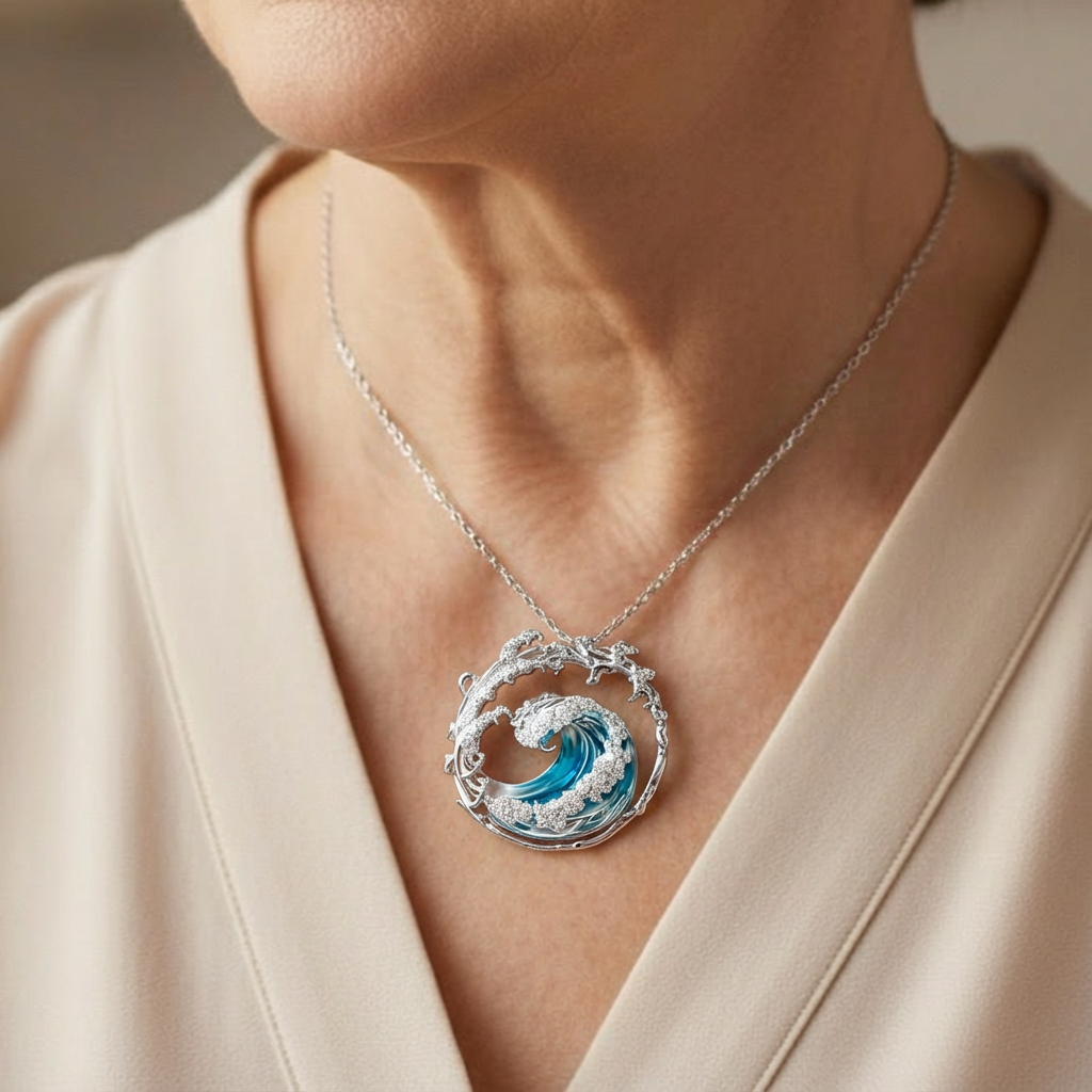 COLLIER ARGENTÉE