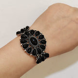 PULSERA VINTAGE BOHEMIO RÉTRO ETHNIQUE TURQUESA