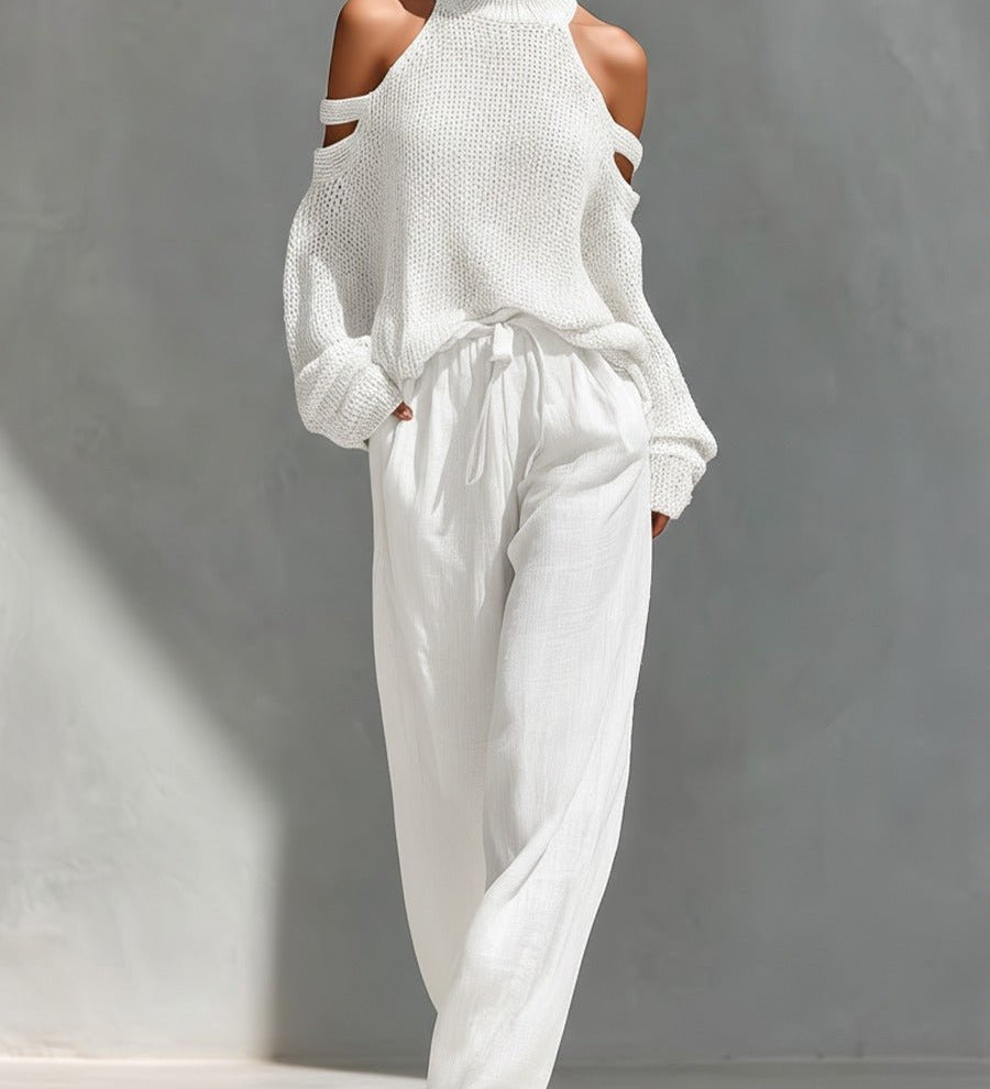 CONJUNTO DE PUNTO Y LINO - VALERINA MARBELLA