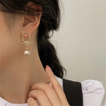 PENDIENTES ELEGANTE PERLA GOTA