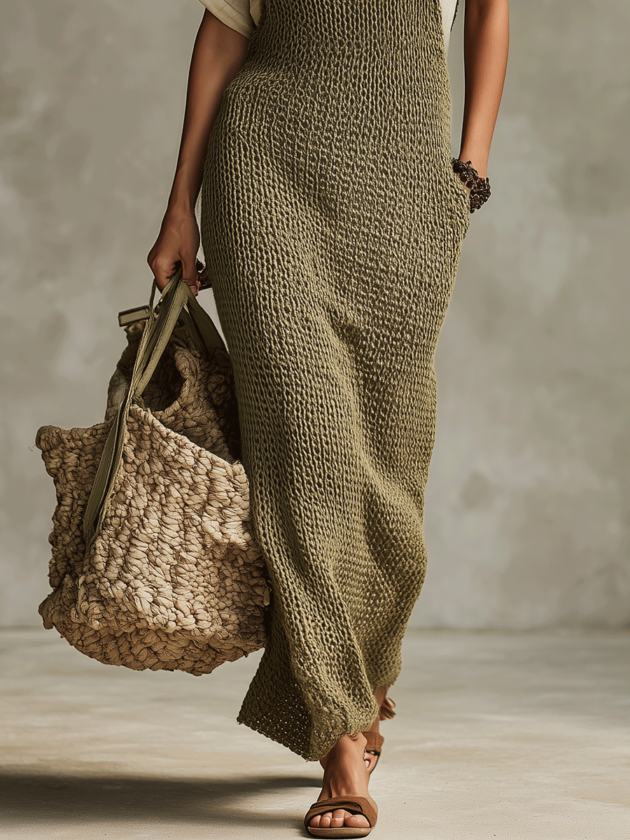 Effortless Bohemian Layered Wide-Leg Jumpsuit Shirt Set