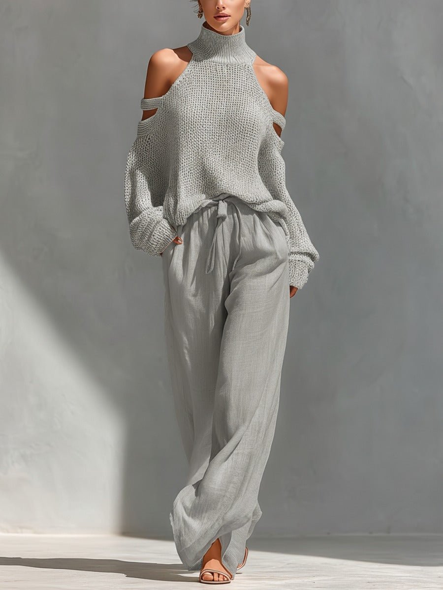 CONJUNTO DE PUNTO Y LINO - VALERINA MARBELLA