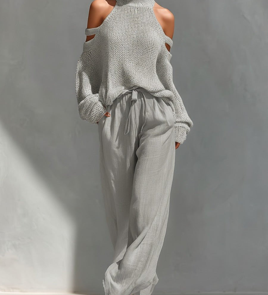 CONJUNTO DE PUNTO Y LINO - VALERINA MARBELLA