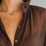 Chocolate Brown Semi-Sheer Chiffon Button-Front Jumpsuit