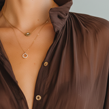 Chocolate Brown Semi-Sheer Chiffon Button-Front Jumpsuit