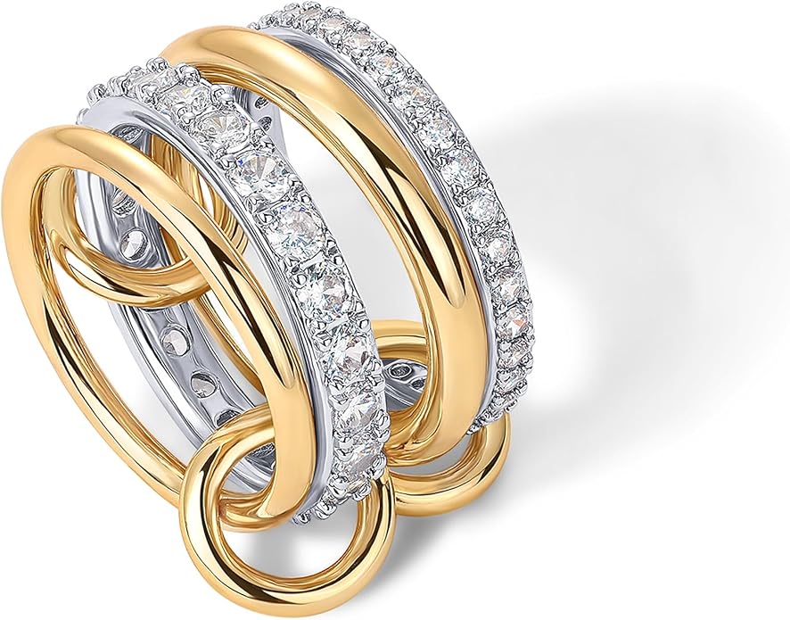 ANILLOS ENTRELACÉ APILABLE | ORO