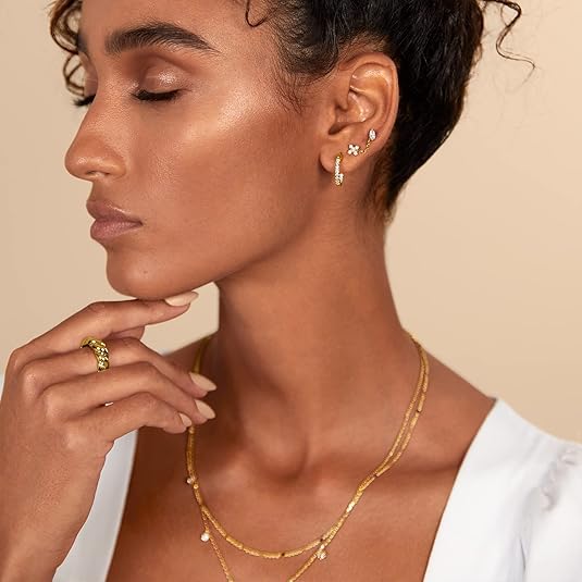 PENDIENTES POIRE TAILLE | ORO