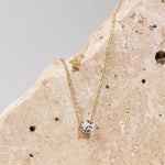 COLLAR AURORA CRISTAL | ORO