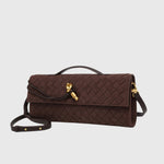 CLUTCH TRENZADO DE ANTE DE LUJO - VALERINA MARBELLA