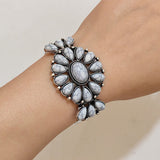 PULSERA VINTAGE BOHEMIO RÉTRO ETHNIQUE TURQUESA