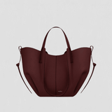 BOLSO SHOPPER ESTRUCTURADO CON ELEGANTES DETALLES FRUNCIDOS - VALERINA MARBELLA