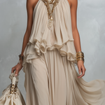 Ethereal Layered Halter Bohemian Set