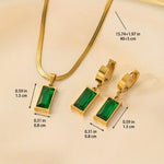 CONJUNTO ISELOTTE VERDAIN JOYAS | ORO