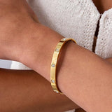 PULSERA HALO POIS | ORO