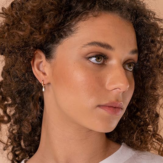 PENDIENTES BARRETTE GOTA | ORO