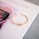 PULSERA AMOR NUDO INFINITO | ORO