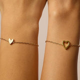 PULSERAS RADIEUX CORAZÓN | ORO