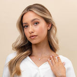 COLLAR AURORA CRISTAL | ORO