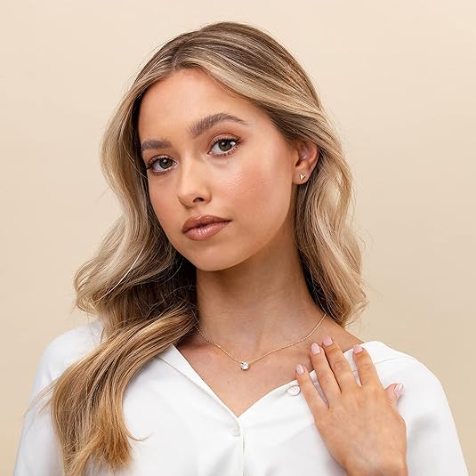 COLLAR AURORA CRISTAL | ORO