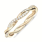 ANILLO DOS ESTILO ACENTO | ORO