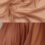 VESTIDO MINI DE GASA TRANSPARENTE ROJO - VALERINA MARBELLA