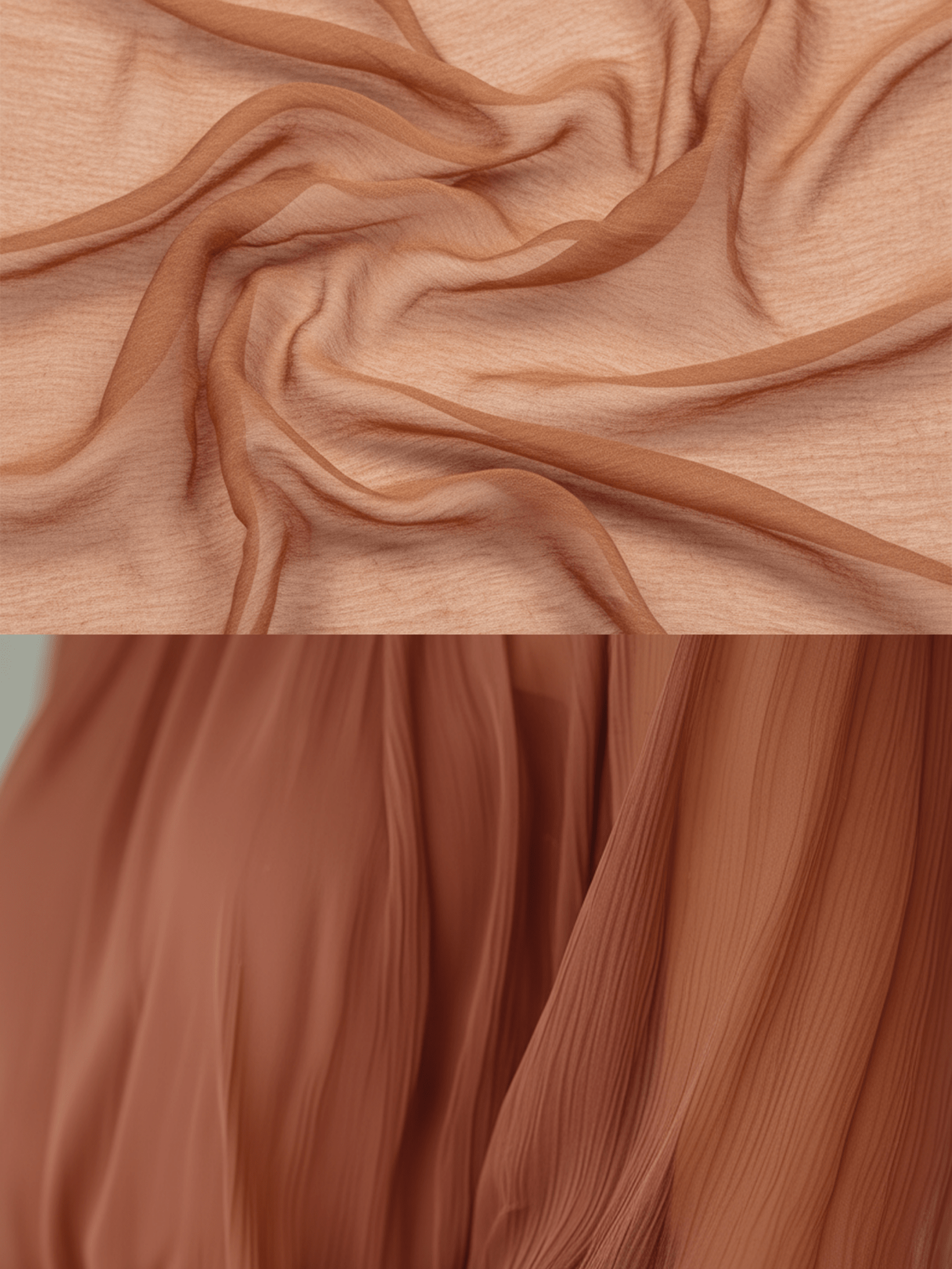 VESTIDO MINI DE GASA TRANSPARENTE ROJO - VALERINA MARBELLA