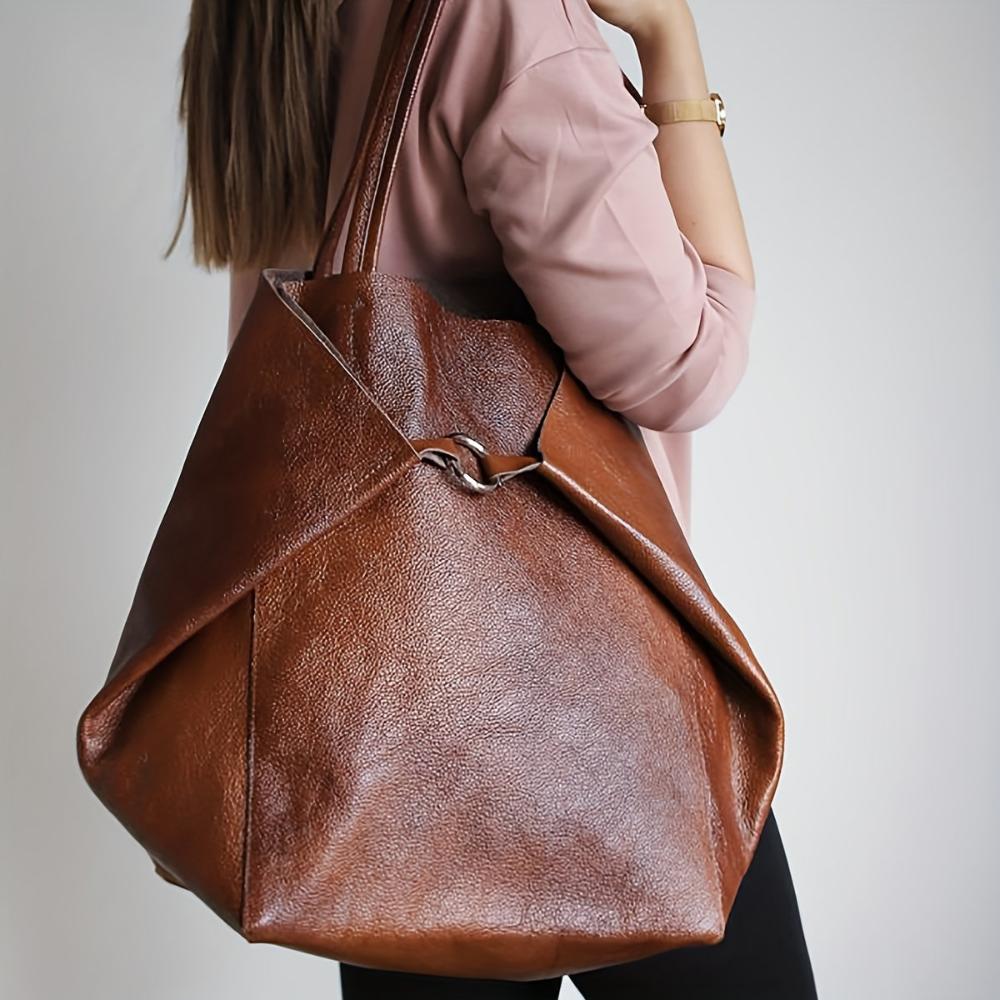 BOLSO DE MANO RETRO CON GRAN CAPACIDAD - VALERINA MARBELLA