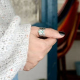 ANILLO VINTAGE BOHEMIO TURQUESA IMPOSANT SORTIJA